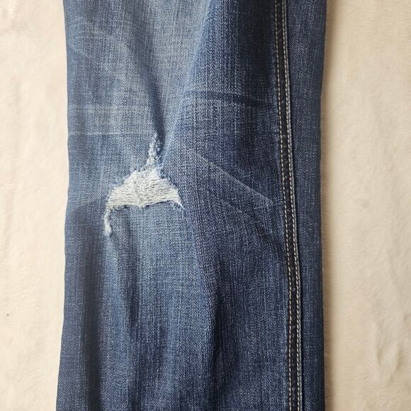 Standards & Practices Jeans 18 Women’s Plus Medium Blue Wash distressed - Picture 6 of 15
